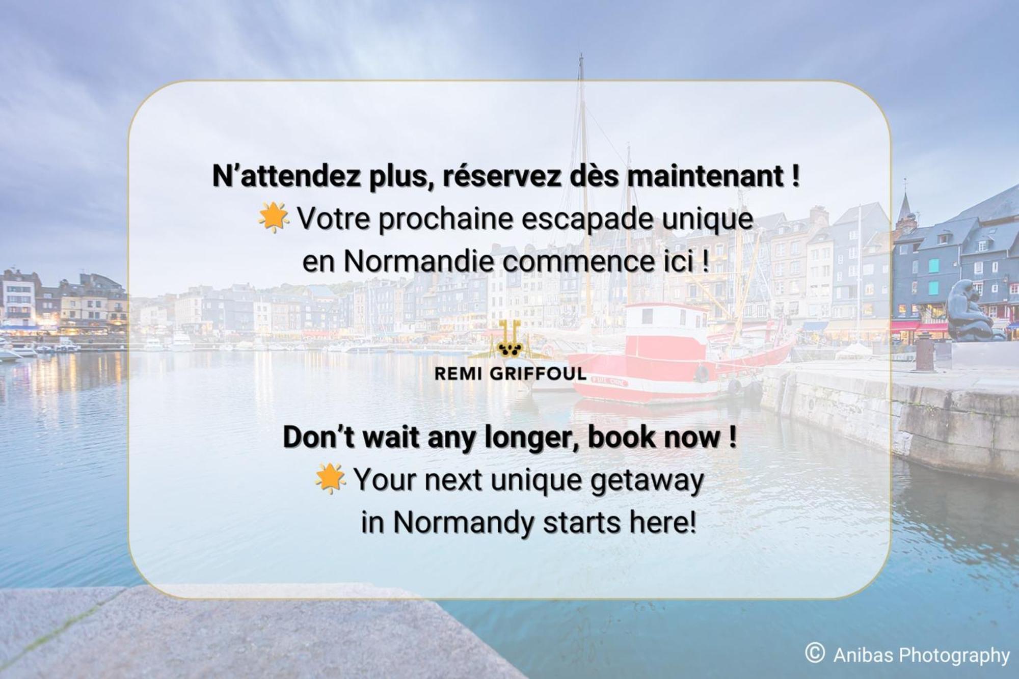 La Maison D'A Cote Charming & Family-Friendly 6 Guests Honfleur Eksteriør bilde